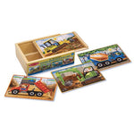 Load image into Gallery viewer, Melissa &amp; Doug Construction Vehicles in a Box
