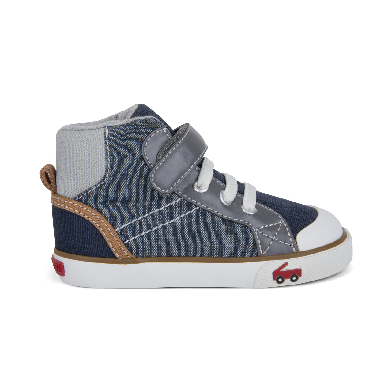 See Kai Run (Dane) Chambray High Top