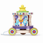 Load image into Gallery viewer, Melissa &amp; Doug (First Play) Carousel Pull Toy
