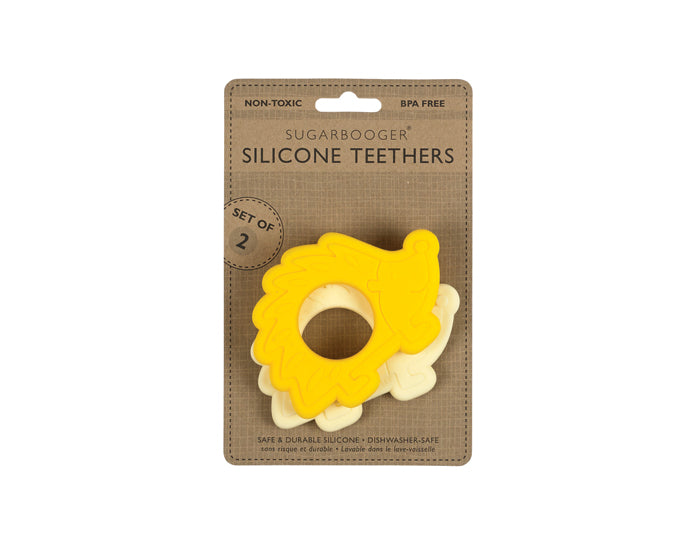 Sugar Booger Silicone Teether 2 Pack